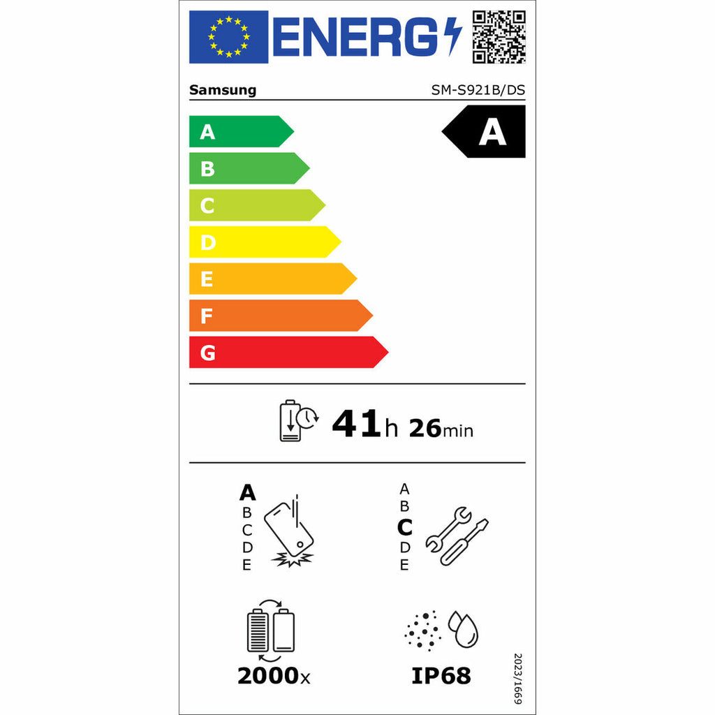 Smartphone Samsung Galaxy S24 6,2" 8 GB RAM 128 GB Black