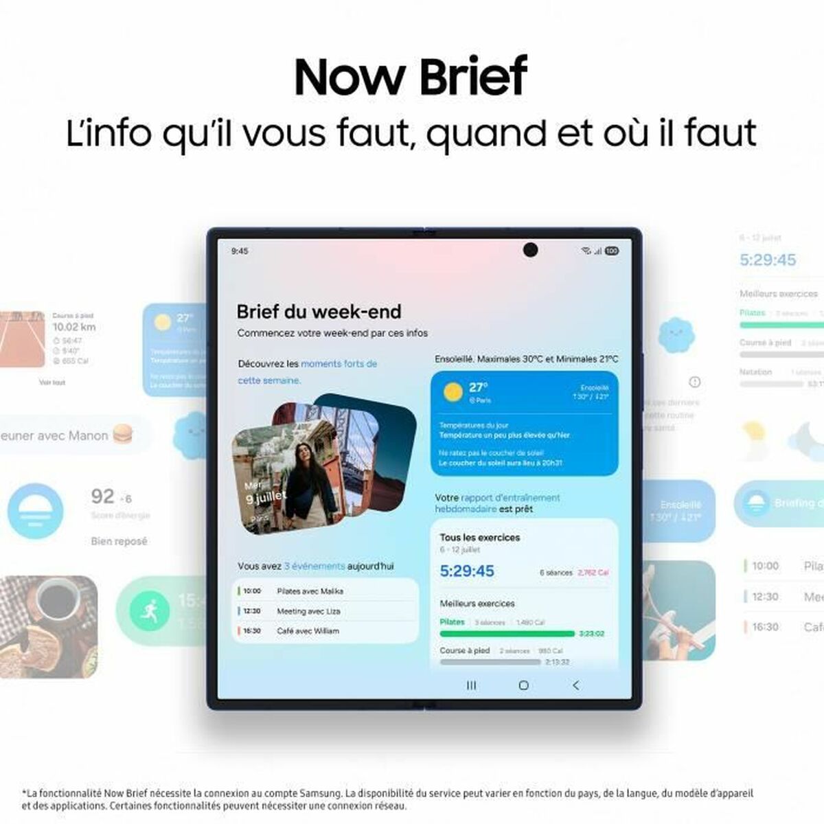 Smartphone Samsung Galaxy Z Fold7 8" 12 GB RAM 256 GB Silver