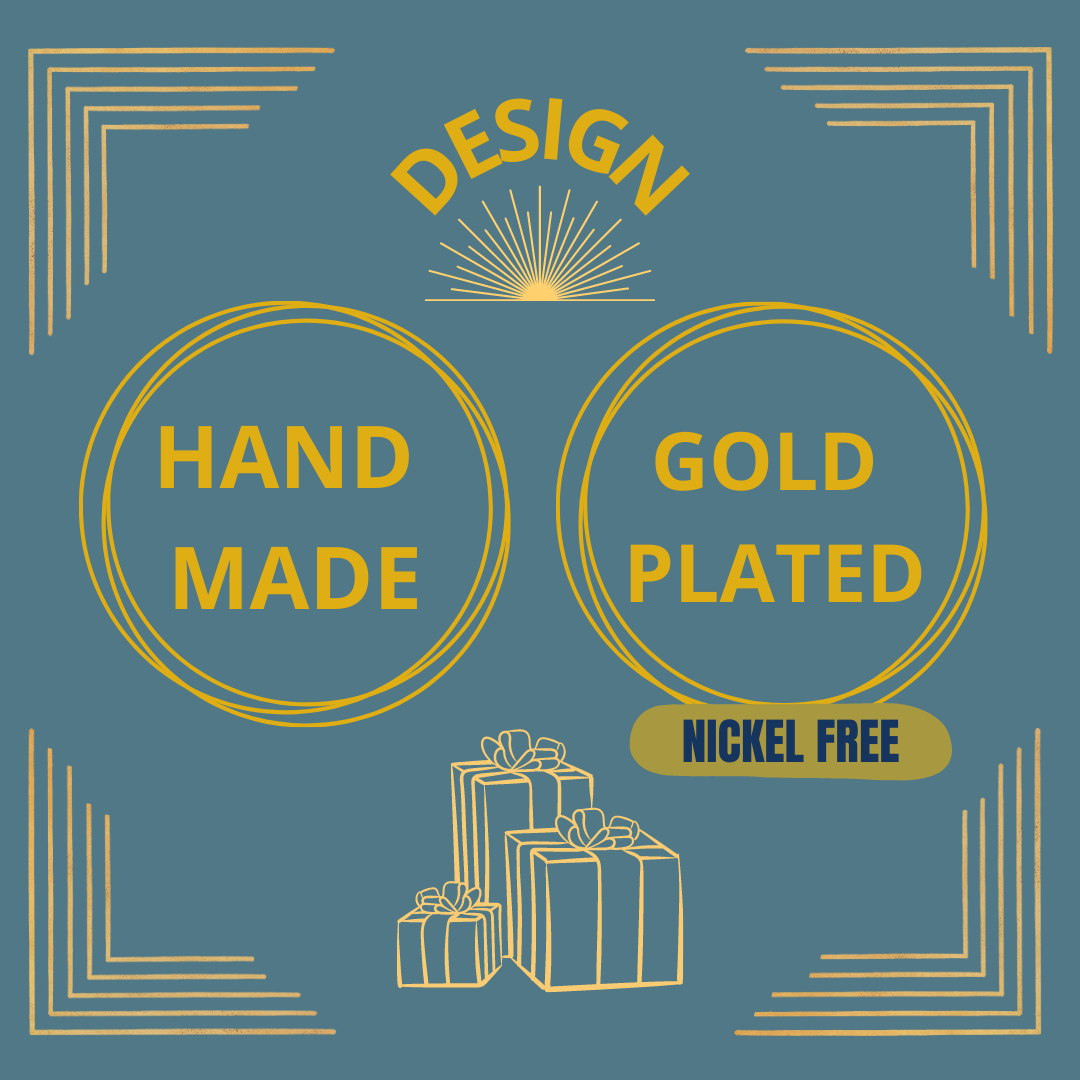 Pulsera PSICODELIC bañado en oro - Diseño con carácter