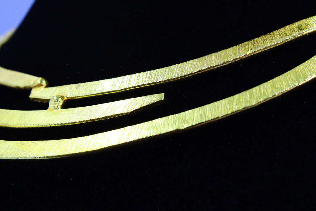 MINOS gold plated choker