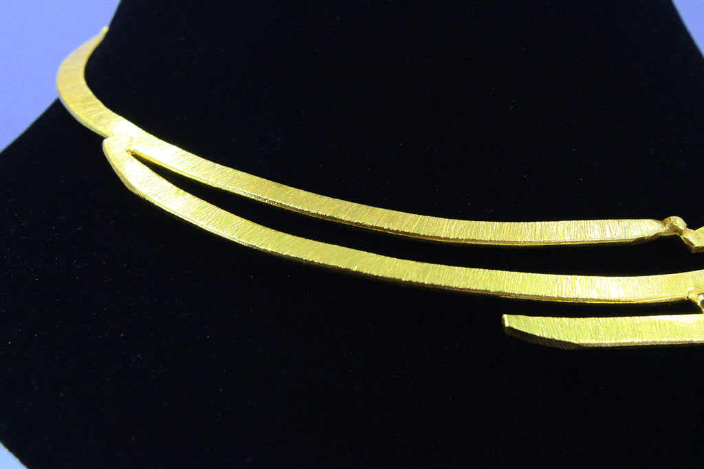 MINOS gold plated choker