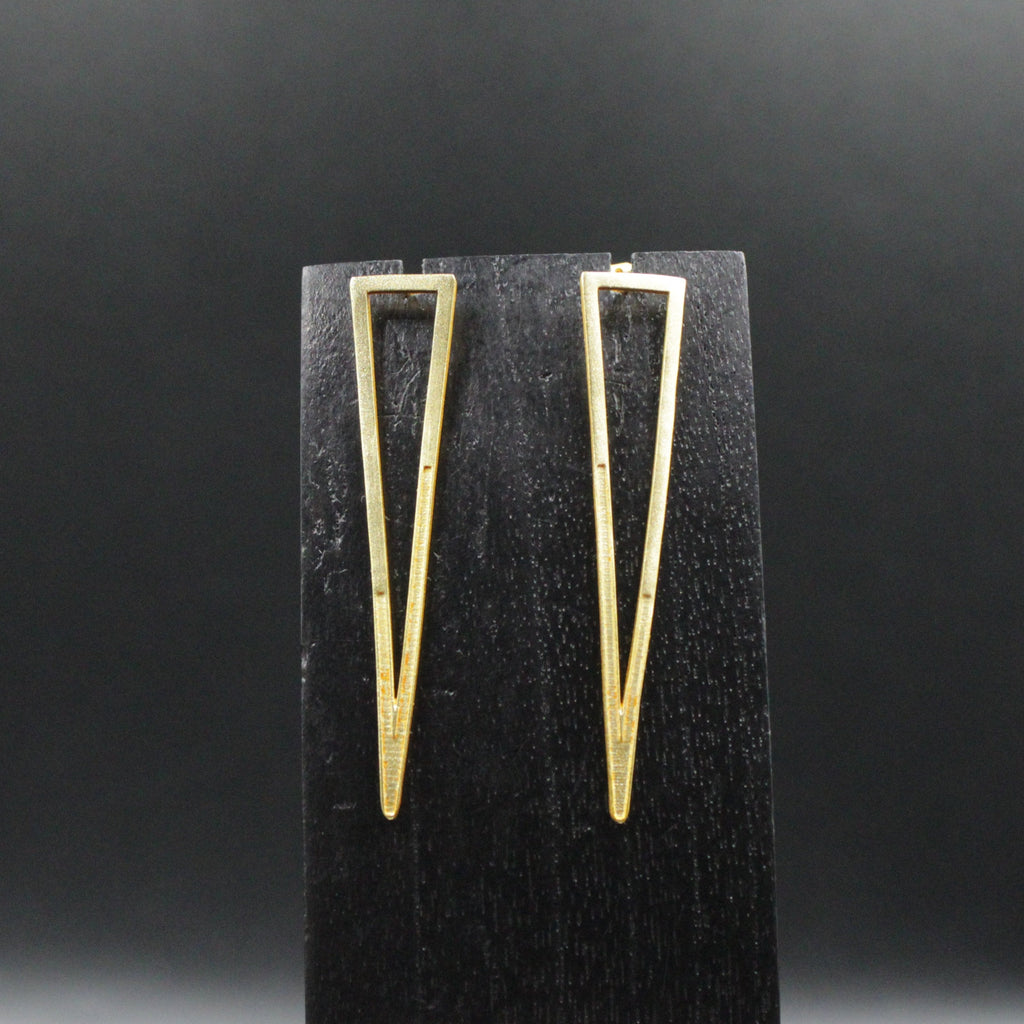 FRECCIA gold plated earrings - Design with character